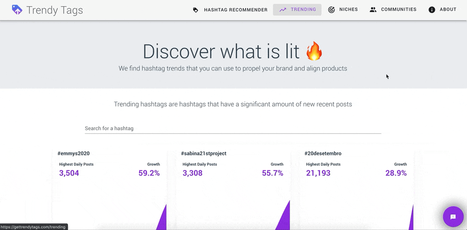 Trendy Tags animated preview